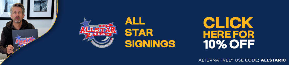 Discount 10 percent All Star Signings
