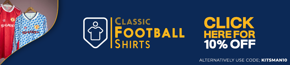 Discount 10 Percent Classic Football Shirts