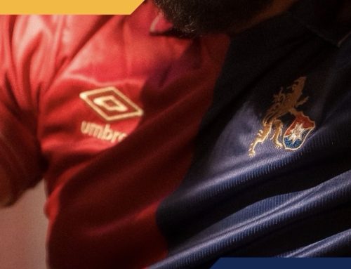 Örgryte IS Unveil Stunning Half-and-Half Third Kit with Bold Blue and Red Design